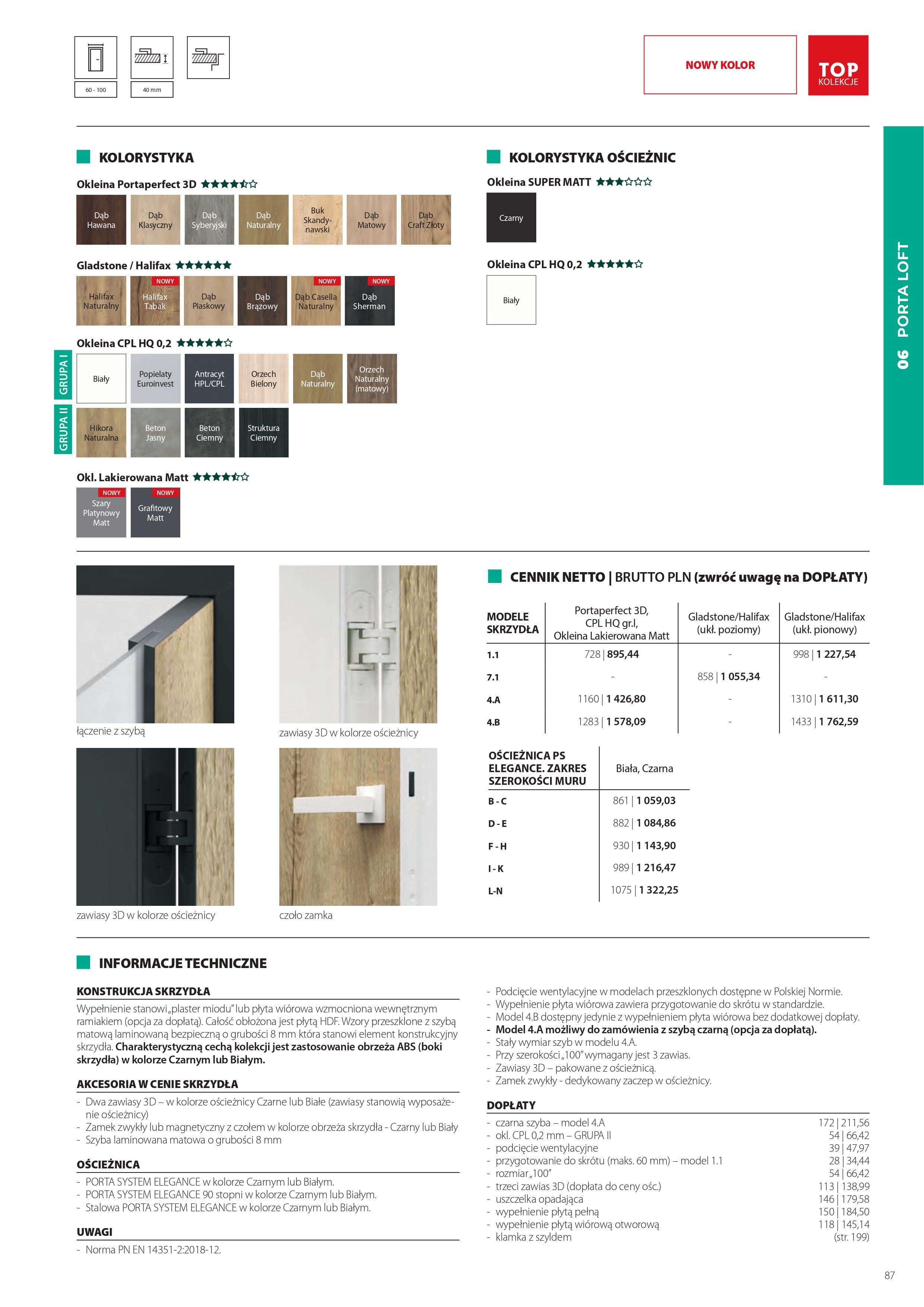 Katalog Porta