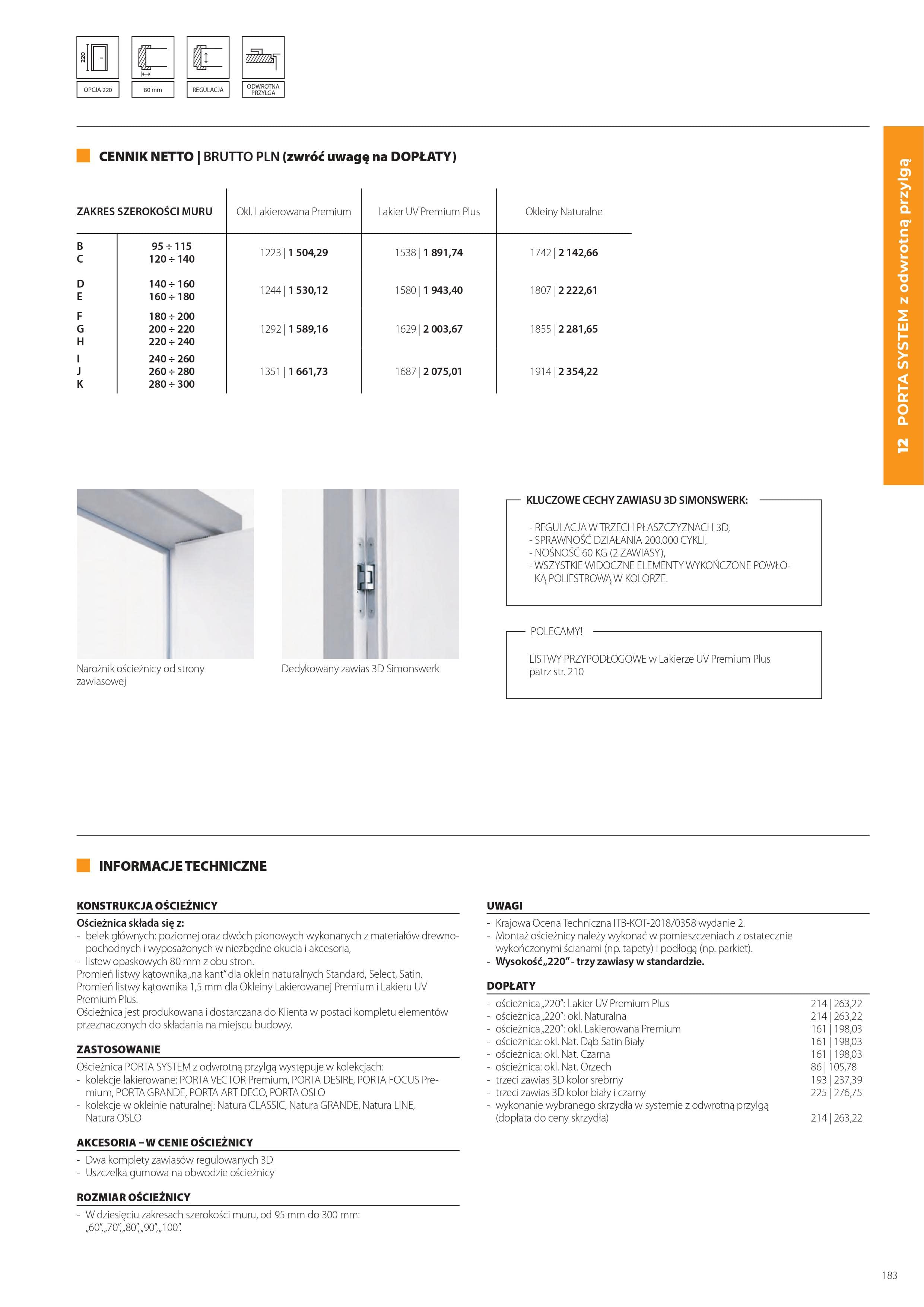 Katalog Porta