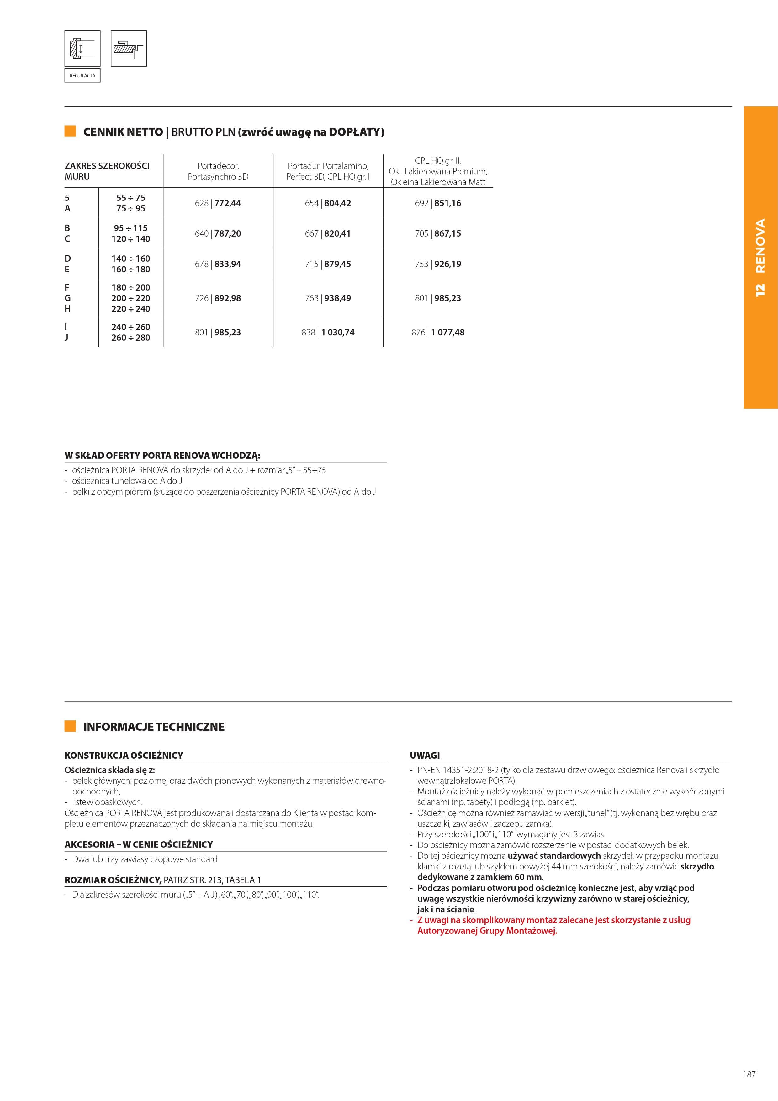 Katalog Porta