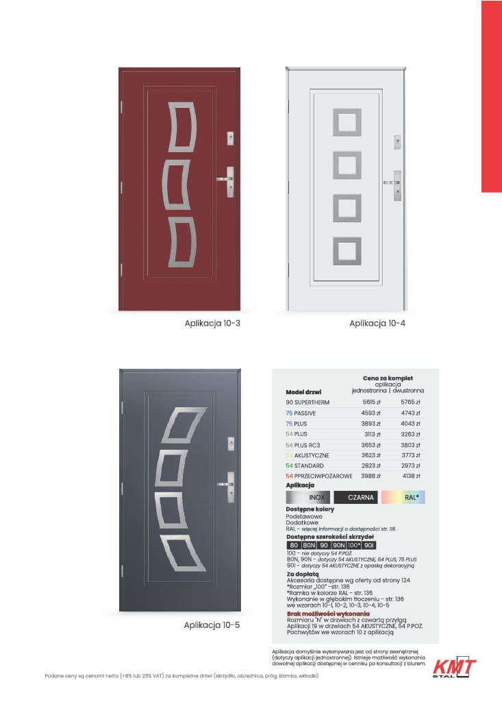 Katalog KMT